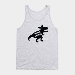 Funny Mamasaurus Dinosaur Mom Tank Top